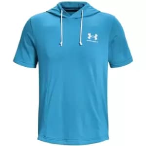 Under Armour Rival SS Hoodie Mens - Blue