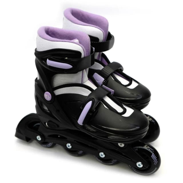 Hot Tuna HotTuna Adjustable Inline Skates Womens Black/Purple female UK5 - 8