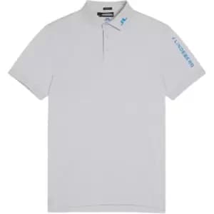 J Lindeberg Golf Tech Polo Shirt - Grey