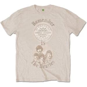 The Beatles - Remember Unisex Large T-Shirt - Neutral