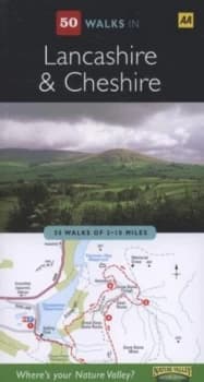 50 Walks in Lancashire and Cheshire by Jon Sparks and Andrew Mccloy Paperback