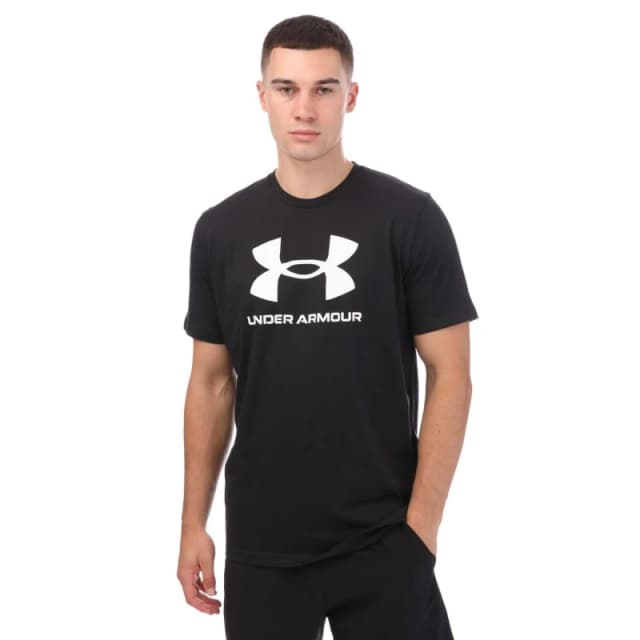 Under Armour Sportstyle Logo Update Short Sleeve Black male 2XL