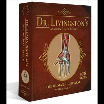 Dr Livingstons Anatomy Volume IV: The Human Right Arm Jigsaw Puzzle - 478 Pieces