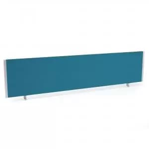ImpulseEvolve Plus Bench Screen 1800 Bespoke Maringa Teal Silver Frame