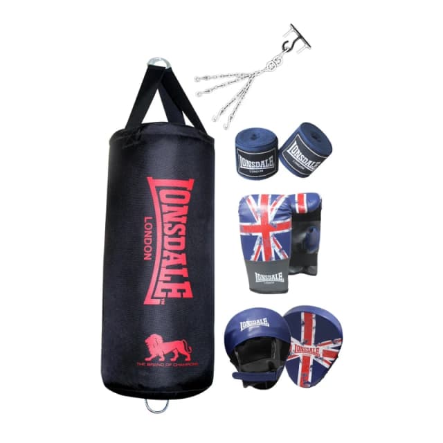 Lonsdale Limited Edition Contender Boxset Adults - Blue Blue One Size