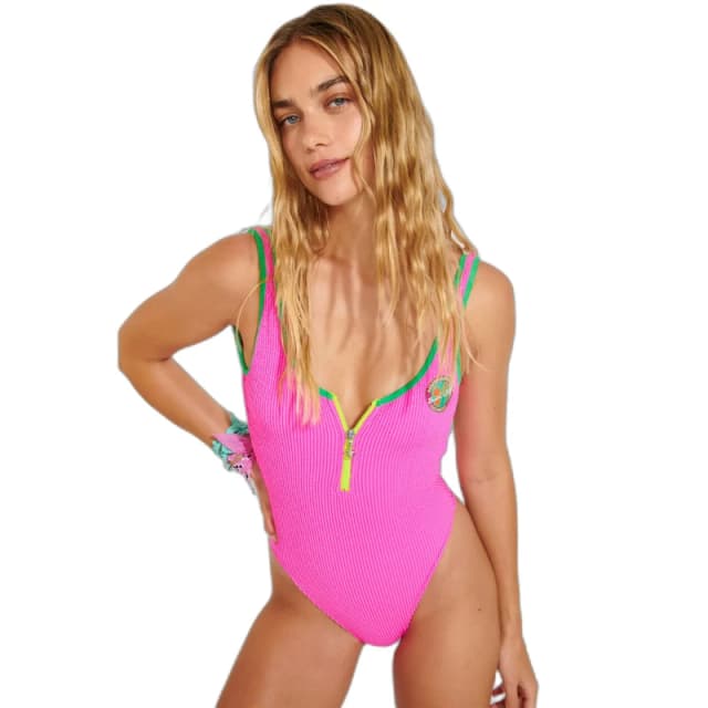 banana moon Womens 1 Piece swimsuit Banana Moon Smak Popmix Rose Female XS SMAK POPMIX-MFQ83