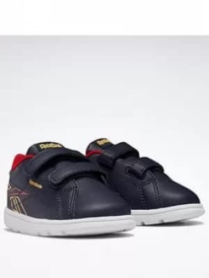 Reebok Royal Complete Cln 2 Shoes, White/Blue, Size 3.5