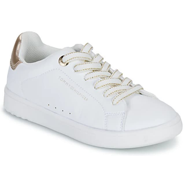 Tommy Hilfiger JACK girls's Children's Shoes (Trainers) in White
