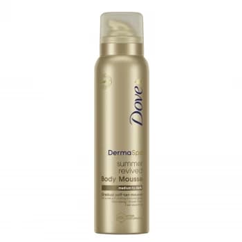 Dove Derma Gradual self-tan Body Mousse Medium/Dark 150ml