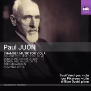 Paul Juon Chamber Music for Viola by Paul Juon CD Album