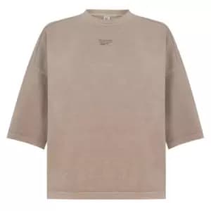 Reebok Cropped T Shirt Womens - Grey