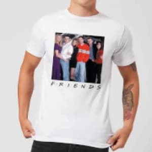 Friends Cast Pose Mens T-Shirt - White