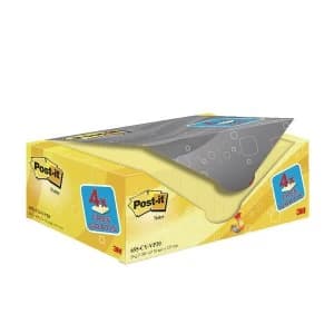 Post-It Canary Yellow 76x127mm Value Pack 655CY-VP20 PK20