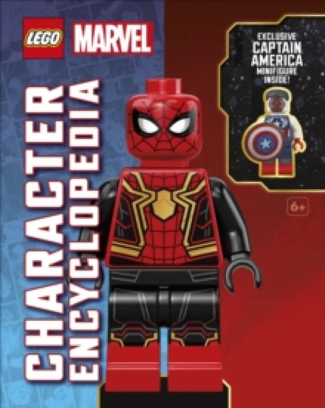 LEGO Marvel Character Encyclopedia : With Exclusive Captain America Minifigure Hardback