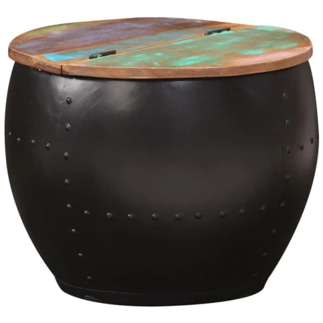 VIDAXL Coffee Table 53x43cm Solid Reclaimed Wood Vidaxl 287483