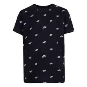 Nike Futura Monogram T-Shirt Infants - Black