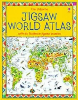 The Usborne Jigsaw World Atlas by Colin King Paperback