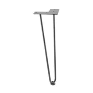 GTV Harpin Metal Industrial Coffee Furniture Table Leg - Size 406mm, Pack of 2