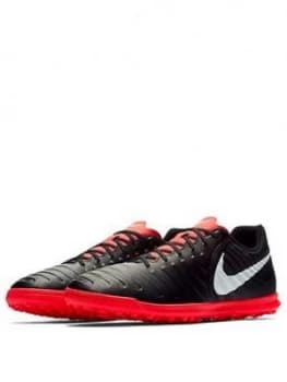 Nike Mens Tiempox Legend Club Astro Turf Football Boot Black Grey Size 10 Men