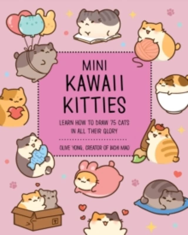 Mini Kawaii Kitties : Learn How to Draw 75 Cats in All Their Glory Volume 9 Paperback / softback