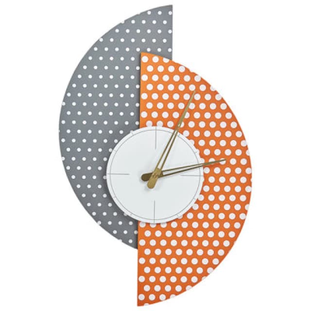 Beliani Modern Wall Clock Chalais 29cm Grey