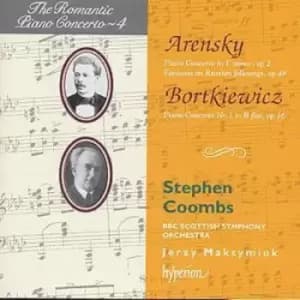 The Romantic Piano Concerto - 4 by Anton Stepanovich Arensky CD Album