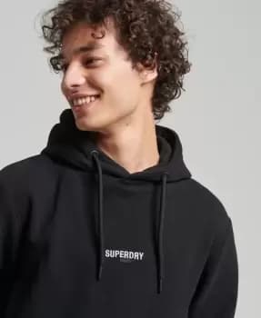 Superdry Code Micro Logo Pullover Hoodie