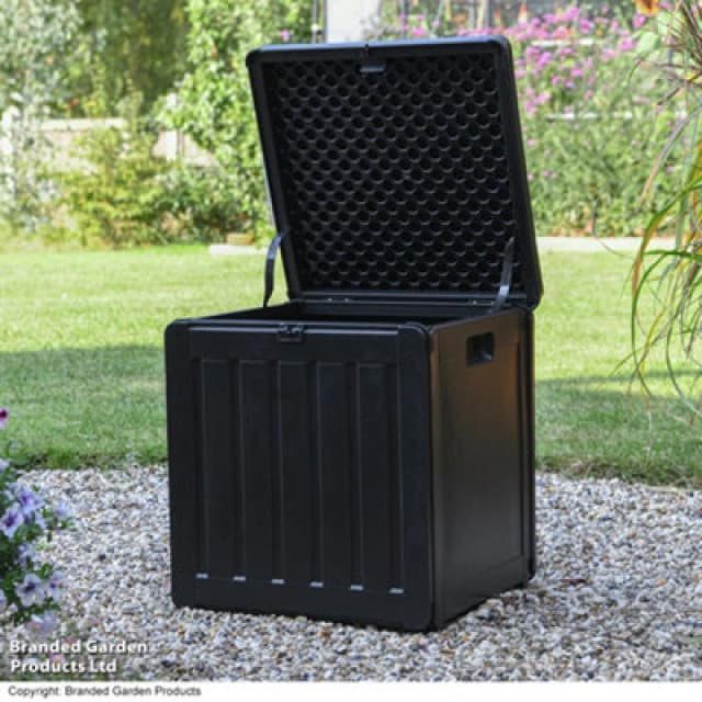Garden Gear Storage Box 75 Litre Capacity Cushion Deck Box Waterproof