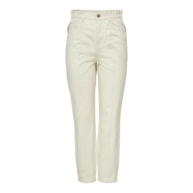 Only Womens trousers Only onlcyris life Blanc Female Lx32