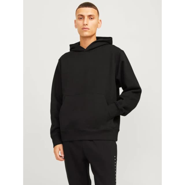 Jack and Jones Urban Edge 400 GSM Hoodie Mens Black male S
