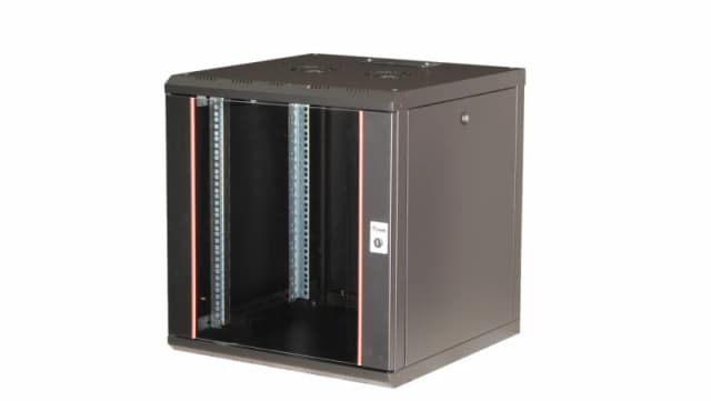 Equip Pro Mount 19' Cabinet. 12U. 600X600MM. RAL9005 Black