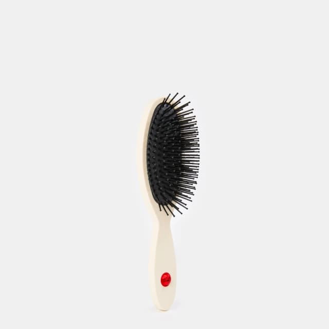 Off White Hair Brushes Creme/Red unisex One Size