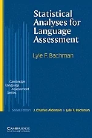 statistical analyses for language assessment book