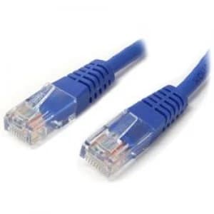 StarTech.com 15ft Cat5e Blue Molded RJ45 UTP Cat 5e Patch Cable