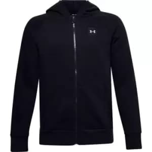 Under Armour Armour Rival Fleece Zip Hoodie Juniors - Black