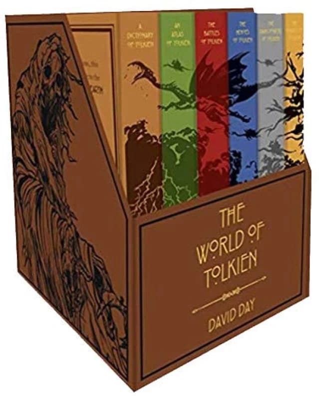 The World of Tolkien Complete 6 Book Box Set David Day David Day Books