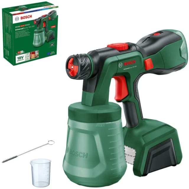 Bosch Universal 18V-300 Cordless Paint Sprayer
