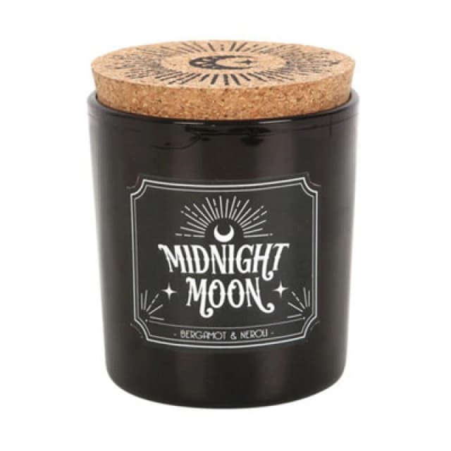 Something Different Something Different Midnight Moon Bergamot & Neroli Scented Candle in White White One Size Unisex 5063470012275