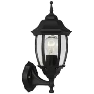 Lucide TIRENO - Up Wall Lantern Light Outdoor - 1xE27 - IP44 - Black