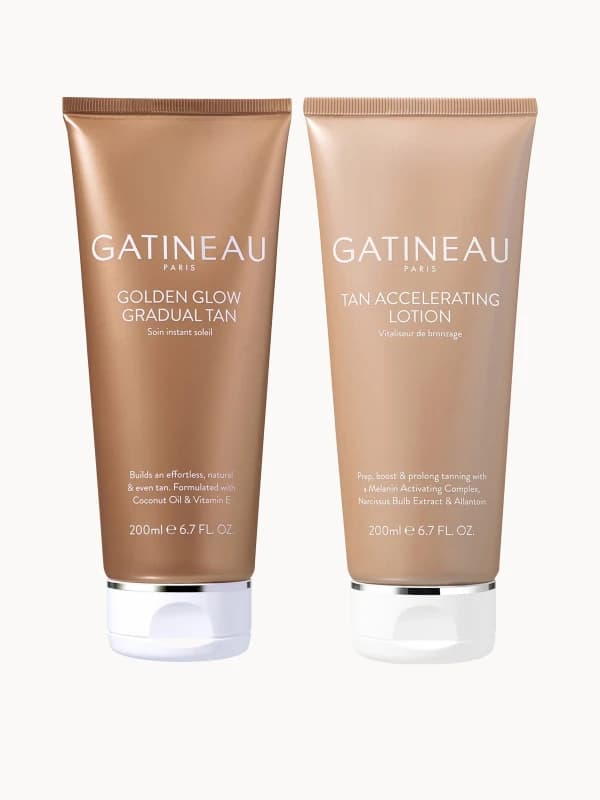 Gatineau Tan Accelerating Lotion and Golden Glow Gradual Tan Duo