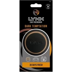 Lynx Dark Temptation Gel Can Car Air Freshener (Case Of 6)