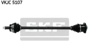 SKF Drive shaft VKJC 5107 CV axle,Half shaft VW,SKODA,SEAT,POLO (9N_),Polo Limousine (9A4, 9A2, 9N2, 9A6),Fabia II Schragheck (542)