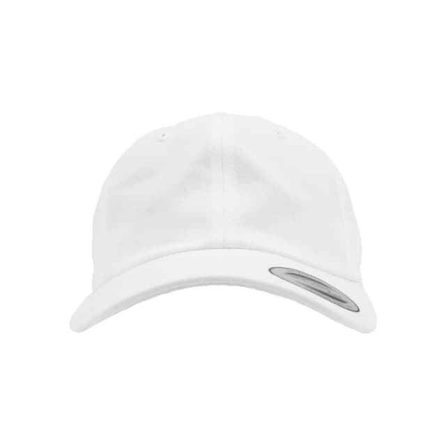 Flexfit Flexfit Men Cotton Twill Low Profile Cap in White White One Size Male 5063417903796