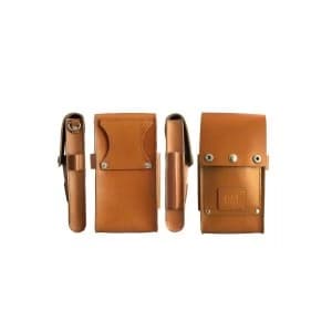 Cat S41 Active Signature Leather Phone Holster - Brown
