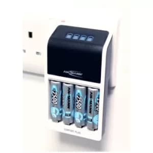 Ansmann 1001-0094-44-02 Comfort Plus UK Battery Charger with 4 x A...