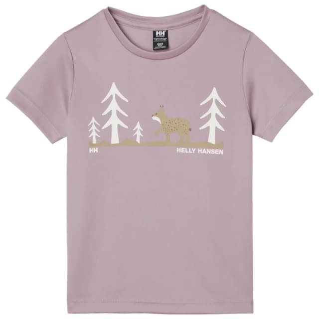 Helly Hansen Kids Long Sleeve Jersey Helly Hansen Technical Craphic Violet Unisex 5 ans