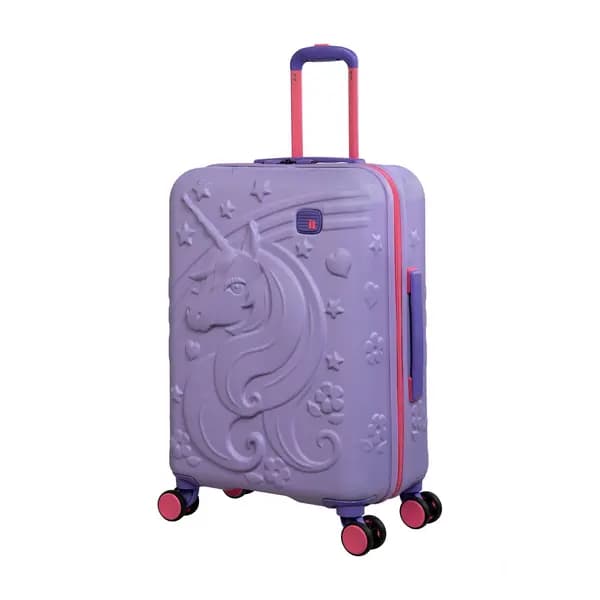 IT Luggage Mystical VWWKH Hard Shell Lavender Kiddies Cabin Suitcase