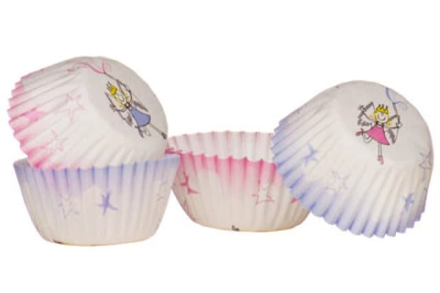 Premier Housewares Fairy 100Pcs Mini Cupcake Cases Multi