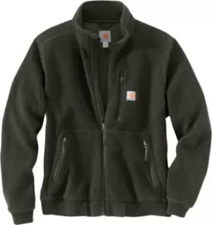 Carhartt Relaxed Fit Fleece Jacket, green, Size L, green, Size L