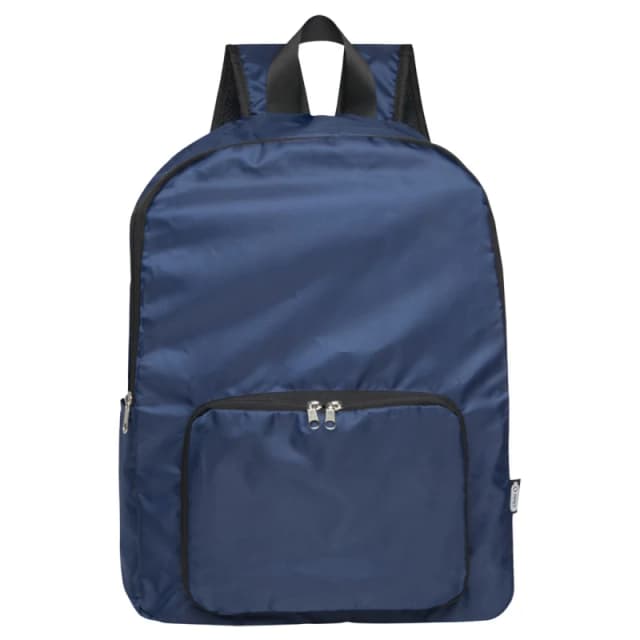 Floso Mens RPET Foldable 15L Backpack in Navy Navy Male